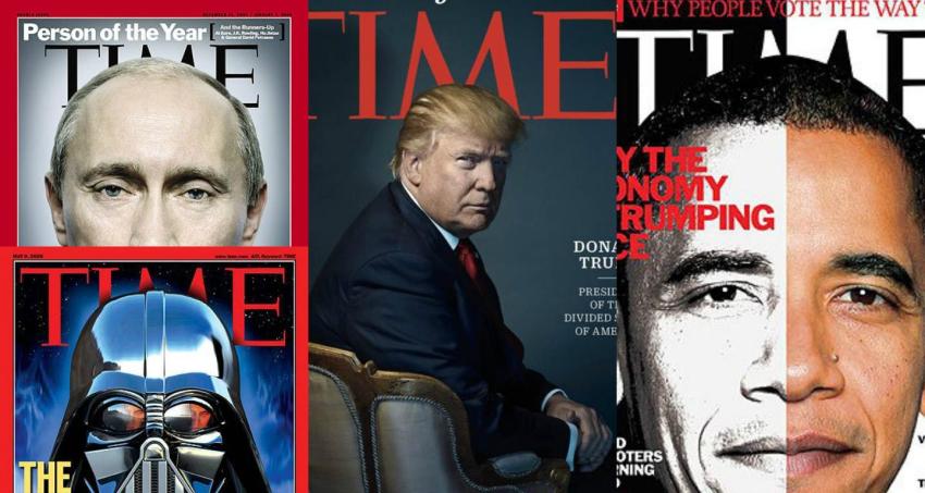 ¿Trump con cuernos? Portada de revista Time genera revuelo... y no es primera vez