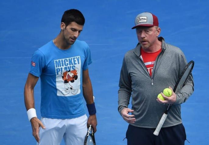 Boris Becker tras dejar de ser técnico de Djokovic "No trabajó bastante los últimos meses"