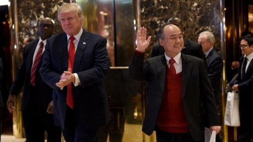 ¿Qué hay detrás de la inversión de US$50.000 de la compañía japonesa Softbank anunciada por Trump?