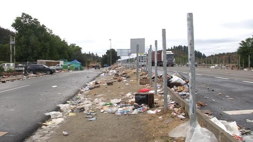[VIDEO] Peregrinos de Lo Vásquez dejaron cerca de 20 toneladas de basura en la ruta