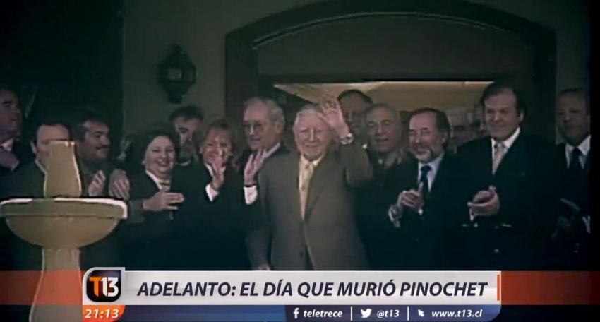 [ADELANTO] "El día que murió Pinochet"