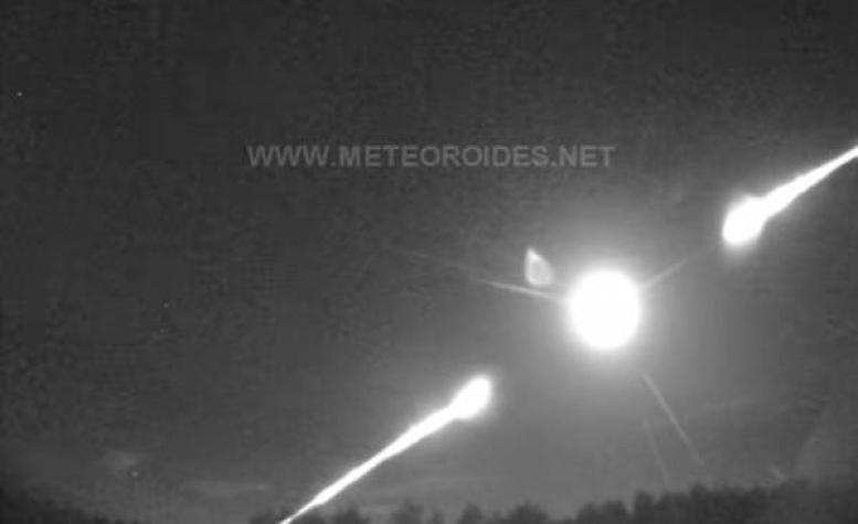 [VIDEO] Un brillante meteorito cae en el sur de España