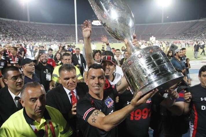 Esteban Paredes establece récord al ser campeón de Copa Chile: "Estoy feliz por ganar esta copa”