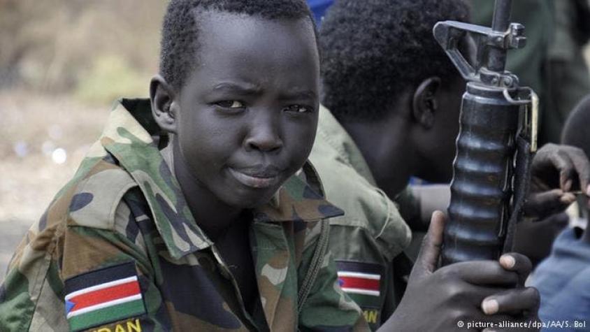 UNICEF: hay al menos 17.000 niños soldado en Sudán del Sur