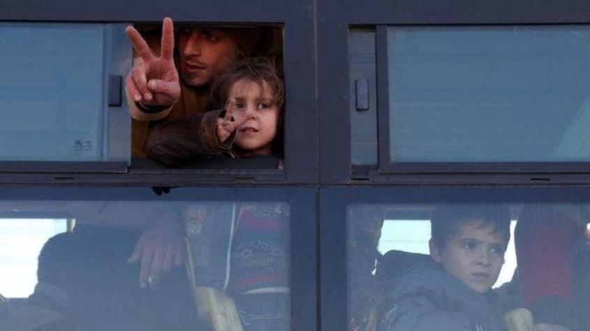 ¿Dónde están siendo evacuados los habitantes de las zonas rebeldes de Alepo?