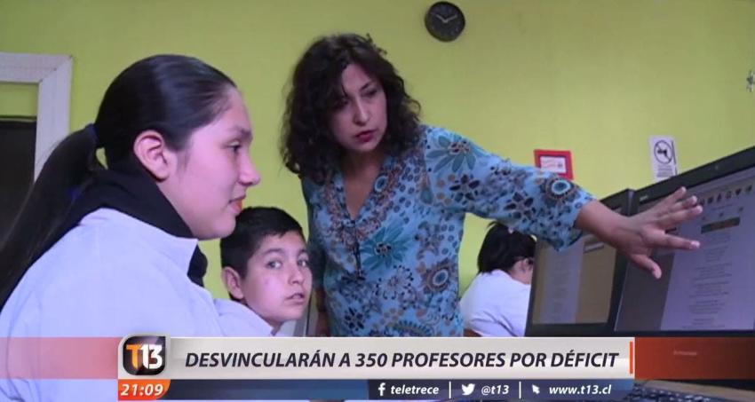 [VIDEO] Municipio de Santiago desvinculará a 350 profesores por déficit en dirección de Educación