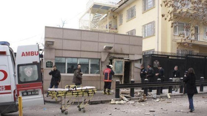 Disparos se producen frente a la embajada de Estados Unidos en Ankara