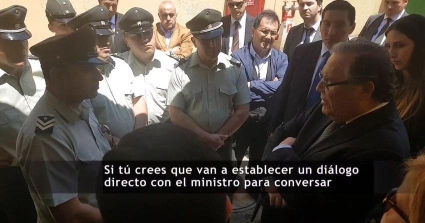[VIDEO] Campos: "Las bolas del director de Gendarmería están puestas las 24 horas en mi mesa"