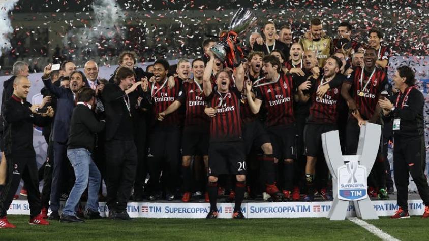 [VIDEO] Milan de Matías Fernández vence a la Juventus y gana la Supercopa de Italia