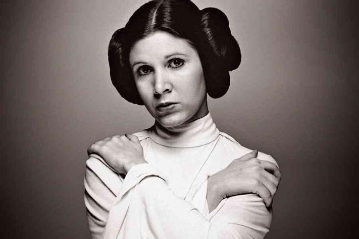 La actriz Carrie Fisher, "Princesa Leia", muere a los 60 años