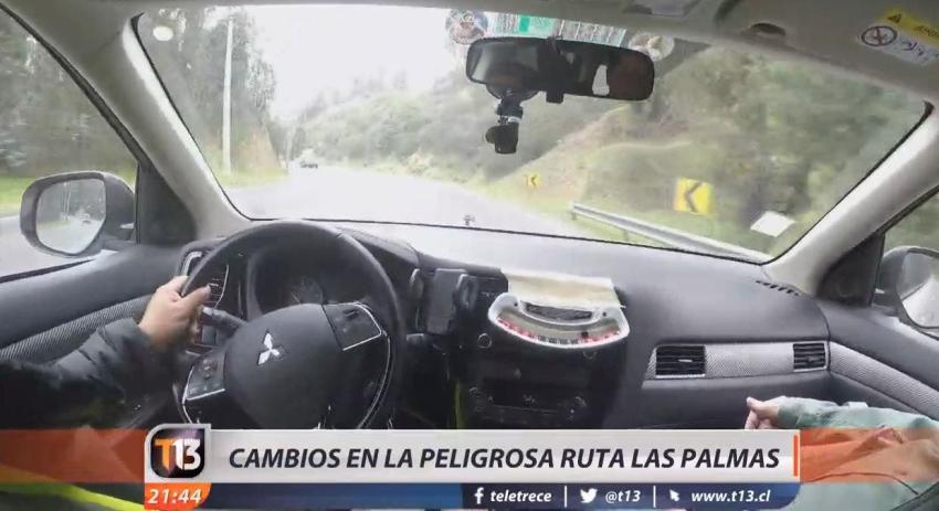 [VIDEO] Los cambios que se implementarán para mejorar seguridad en la ruta Las Palmas