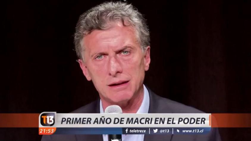 [VIDEO] Los altos y bajos del primer año de gobierno de Mauricio Macri