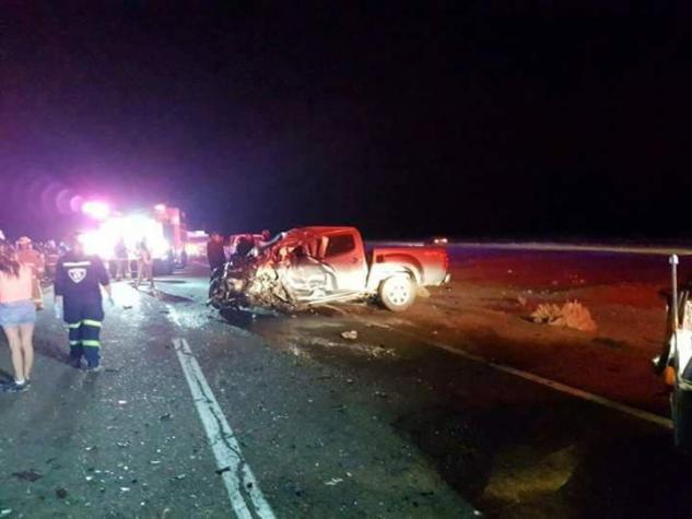 Siete personas fallecen en accidente en ruta que une Calama y San Pedro de Atacama