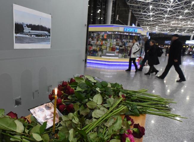 Jornada de luto en Rusia por siniestro aéreo del que aún se desconocen causas