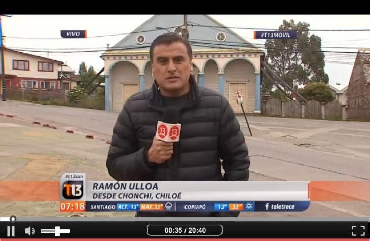 El día después del terremoto: revisa el informe de Ramón Ulloa desde Chiloé
