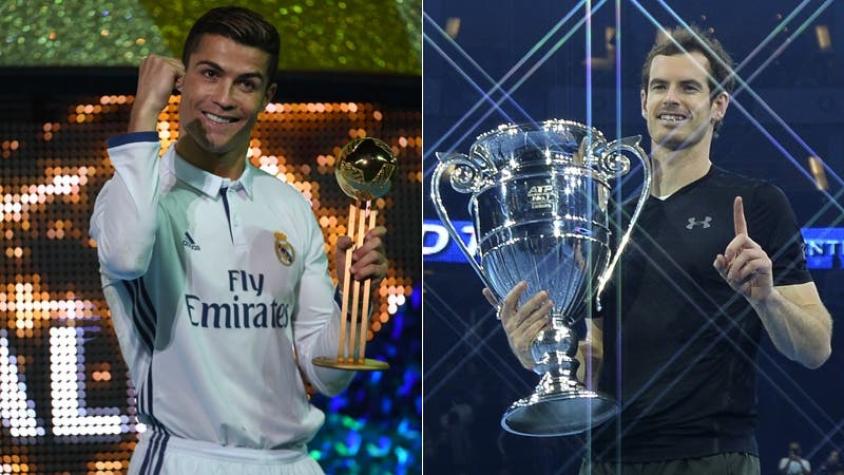 Cristiano Ronaldo supera a Andy Murray como el deportista europeo del año