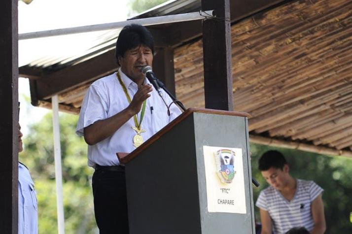 Evo Morales: "Los movimiento sociales de Chile apoyan nuestra demanda marítima"