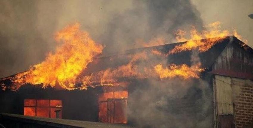 Así registraron el incendio forestal de Valparaiso los usuarios de redes sociales