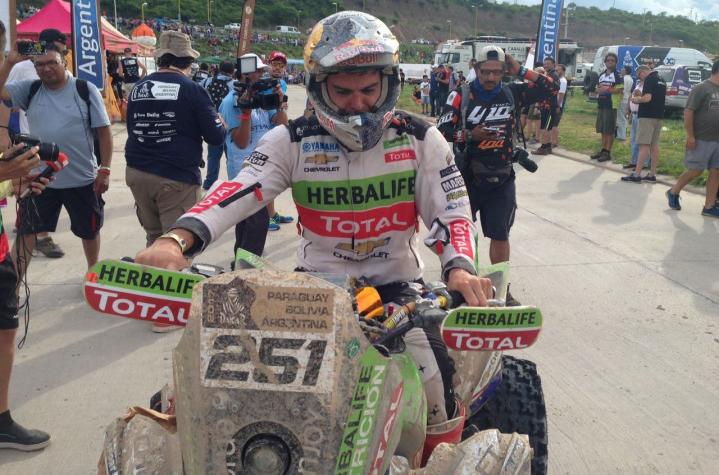 Chileno Ignacio Casale es líder de los Quads tras tercera etapa del Rally Dakar