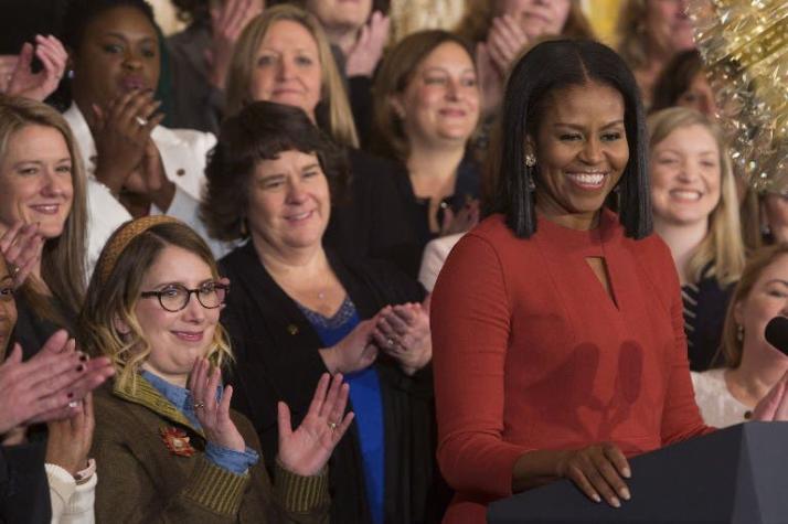 [VIDEO] El emotivo adiós de Michelle Obama de la Casa Blanca
