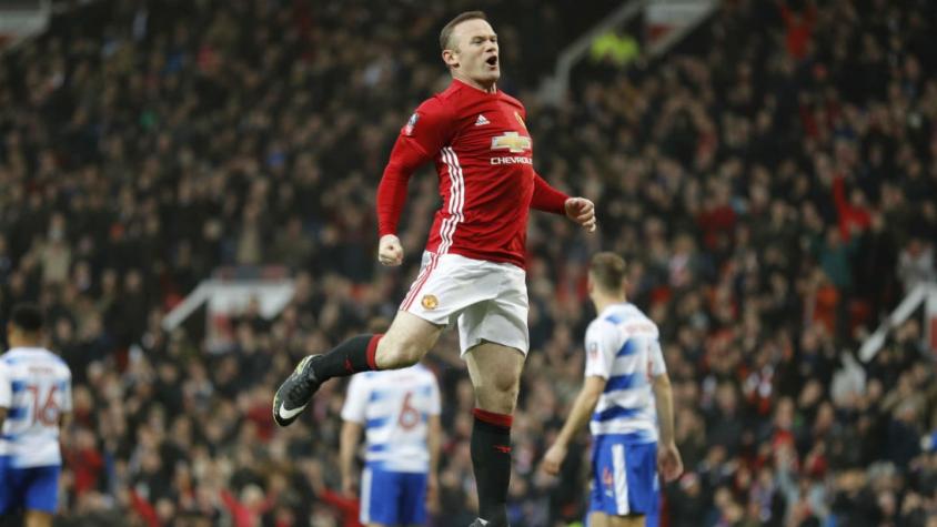 Wayne Rooney iguala récord de máximo goleador de Manchester United en triunfo por la Copa FA