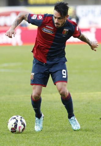 Mauricio Pinilla regresa a Genoa con derrota ante AS Roma
