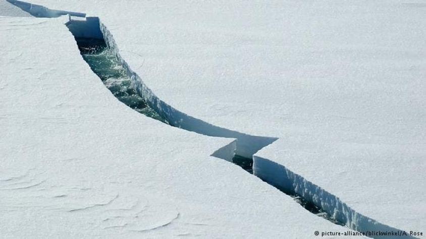 Un supericeberg de 5.000 km2 podría desprenderse de la Antártica