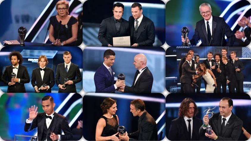 Conoce a todos los ganadores del premio “The Best” de la gala FIFA