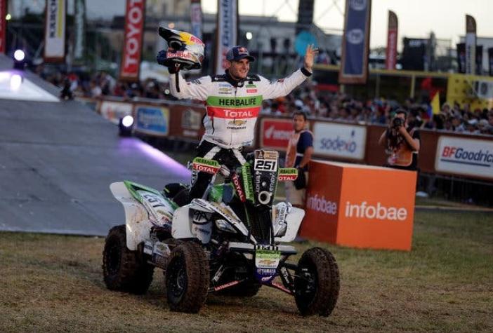 Ignacio Casale gana 8° etapa y regresa al podio en Quads del Rally Dakar