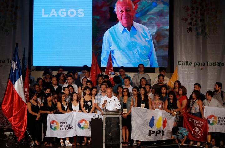 [VIDEO] Así fue la proclamación de Ricardo Lagos como el candidato a la presidencia por el PPD