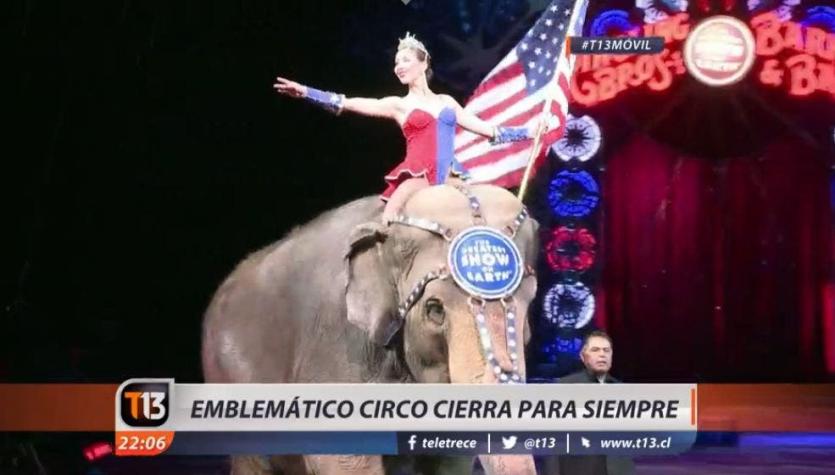[VIDEO] El cierre del circo más emblemático de Estados Unidos