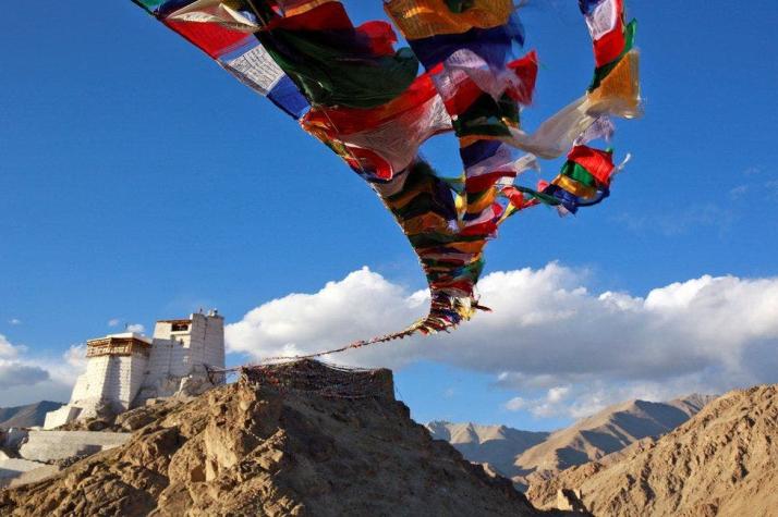 Un vistazo a la recóndita vida de los niños monjes de Himalaya