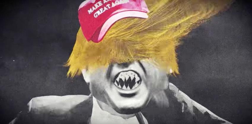 [VIDEO] Green Day convierte a Trump en un monstruo en su último video