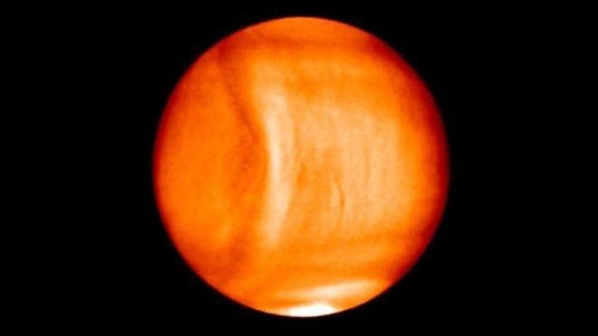 La impresionante y gigantesca onda fotografiada en Venus