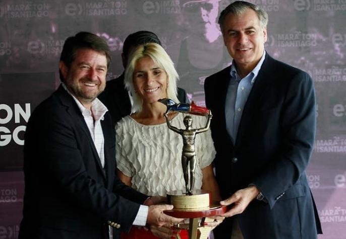 Maratón de Santiago presenta premio Érika Olivera en honor a la atleta