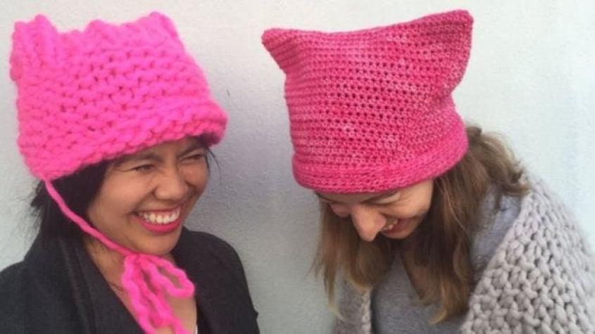 Estados Unidos: Por qué miles de mujeres utilizan gorros rosa en las protestas contra Donald Trump