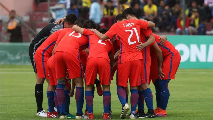"La Roja" confirma alineación para enfrentar a Colombia en el Sudamericano Sub 20