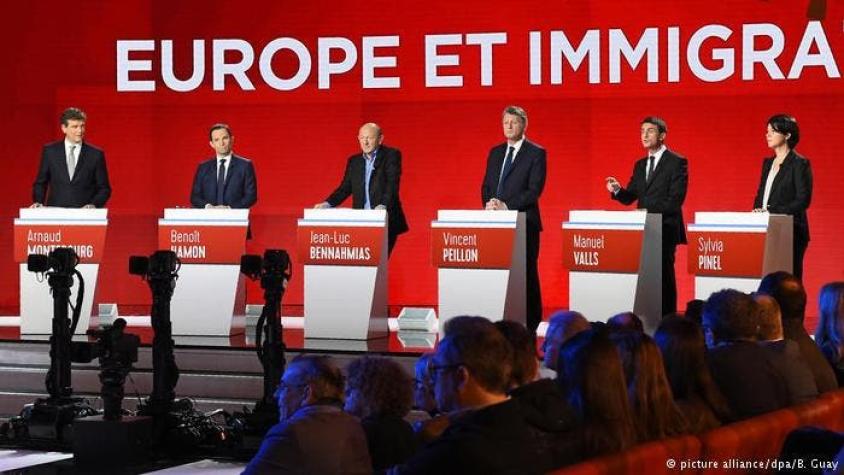 Primarias socialistas en Francia: Valls y Hamon se disputarán en segunda vuelta