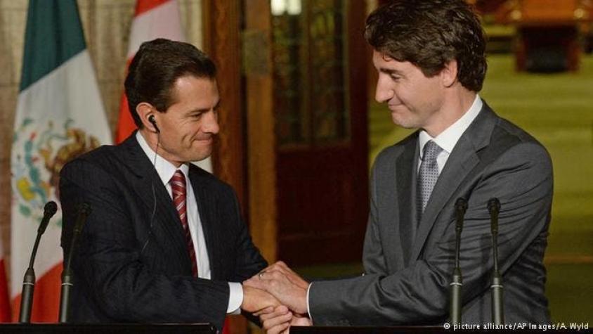 Peña Nieto llama a Trudeau para reafirmar el NAFTA frente a Trump