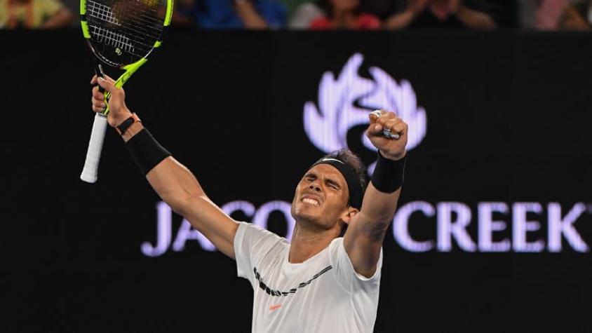Rafael Nadal vence a Monfils y se instala en cuartos de final del Abierto de Australia