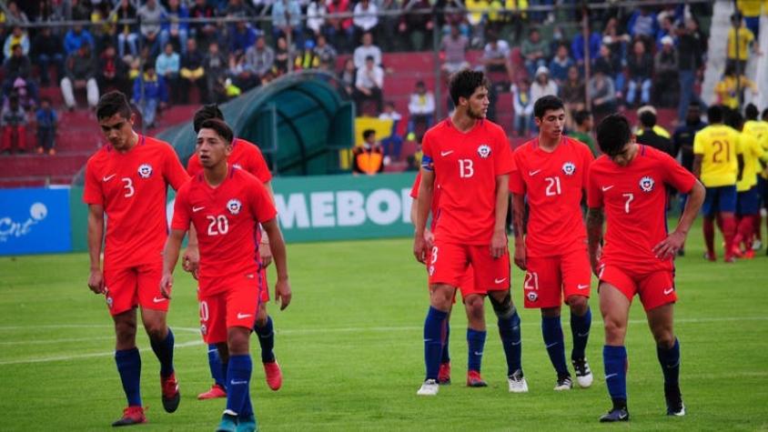 El negativo balance que deja Chile tras su paso por el Sudamericano Sub 20 de Ecuador