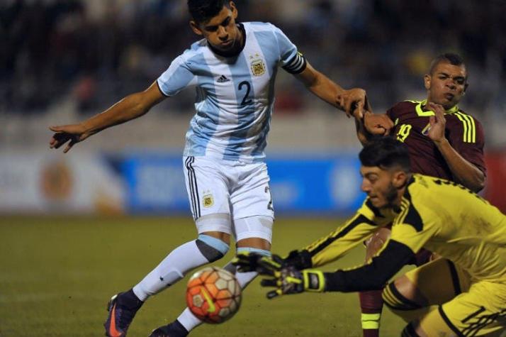 [VIDEO] Argentina y Venezuela empatan en cerrado partido en el Sudamericano Sub 20