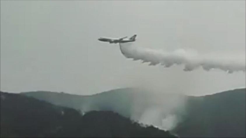 [VIDEO] Supertanker: símbolo de esperanza en medio de los incendios forestales