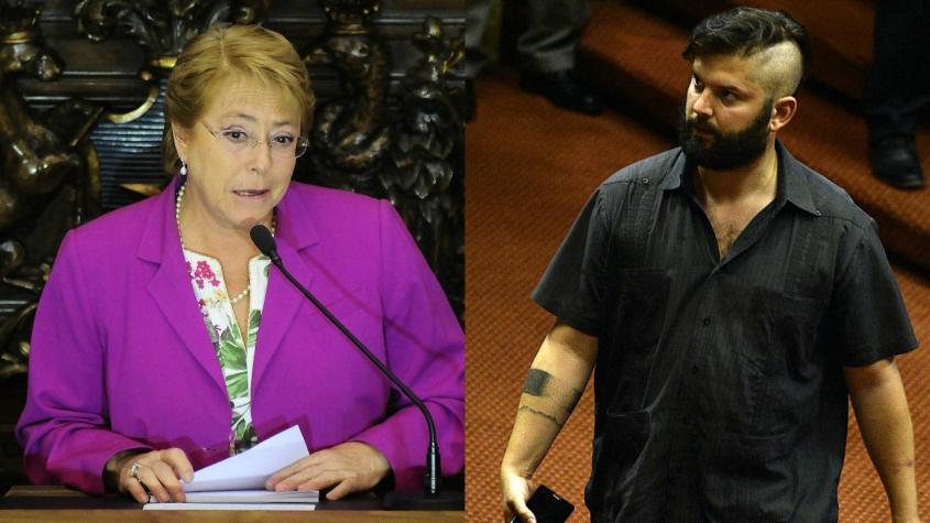 Incendios: Bachelet agradece a Boric por "defender la importancia de la unidad"