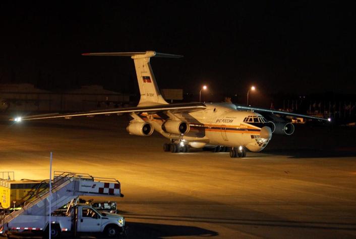 Ilyushin Il-76: avión ruso "Luchín" ya está en Chile para combatir incendios
