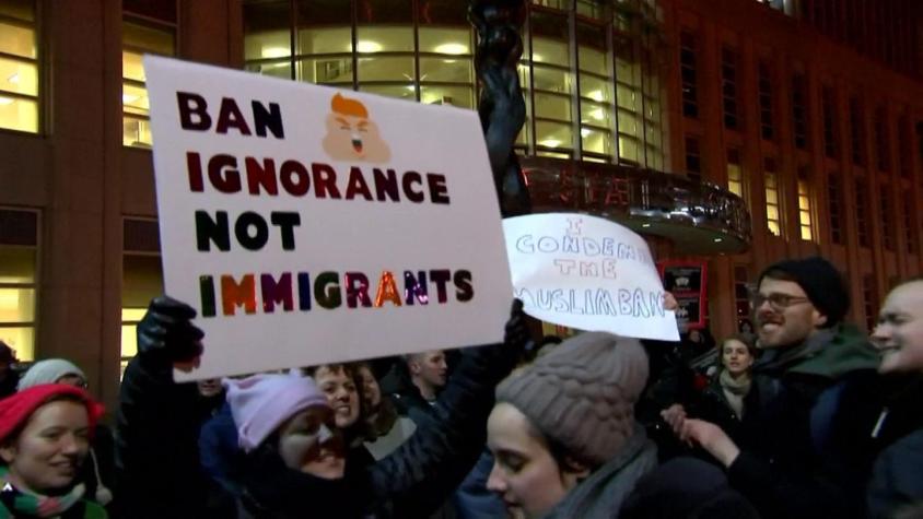 [VIDEO] Las reacciones del mundo a la política migratoria de Trump