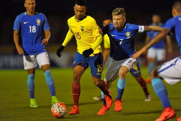 [VIDEO] Ecuador rescata un empate ante Brasil en hexagonal final del Sudamericano Sub 20