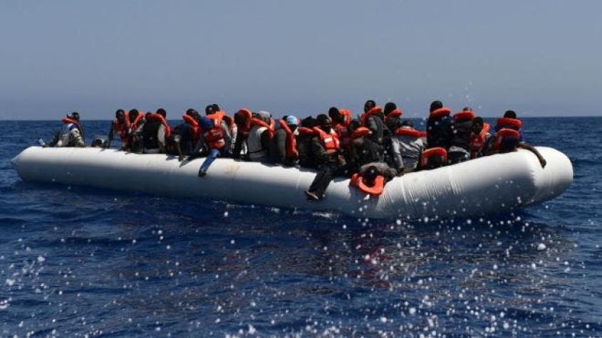 Más de 400 migrantes fueron interceptados frente a las costas de Libia