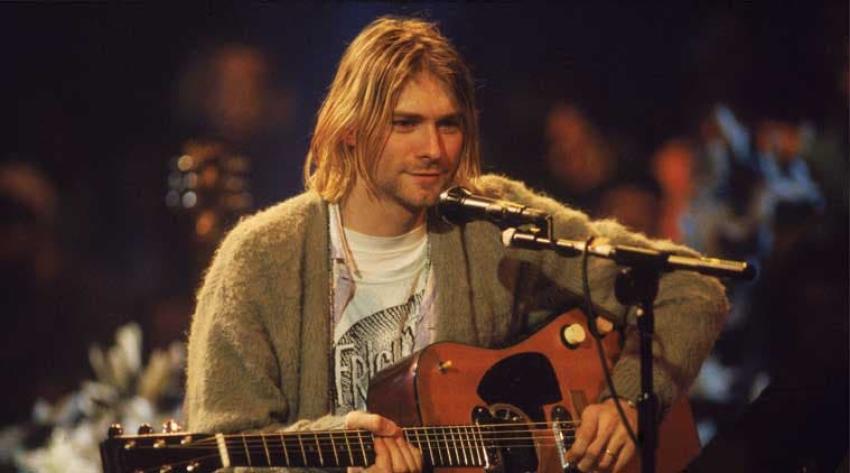Subastarán una de las guitarras del fallecido fundador de Nirvana, Kurt Cobain