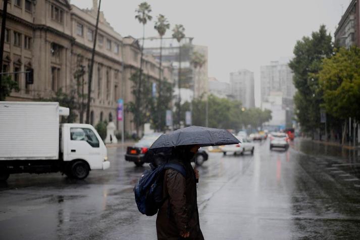 Dirección meteorológica anuncia precipitaciones desde región de Atacama a O'Higgins